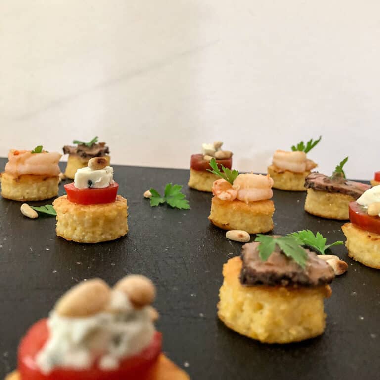 Grilled Polenta Cakes