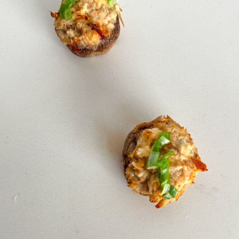 Crab Filled Mushrooms